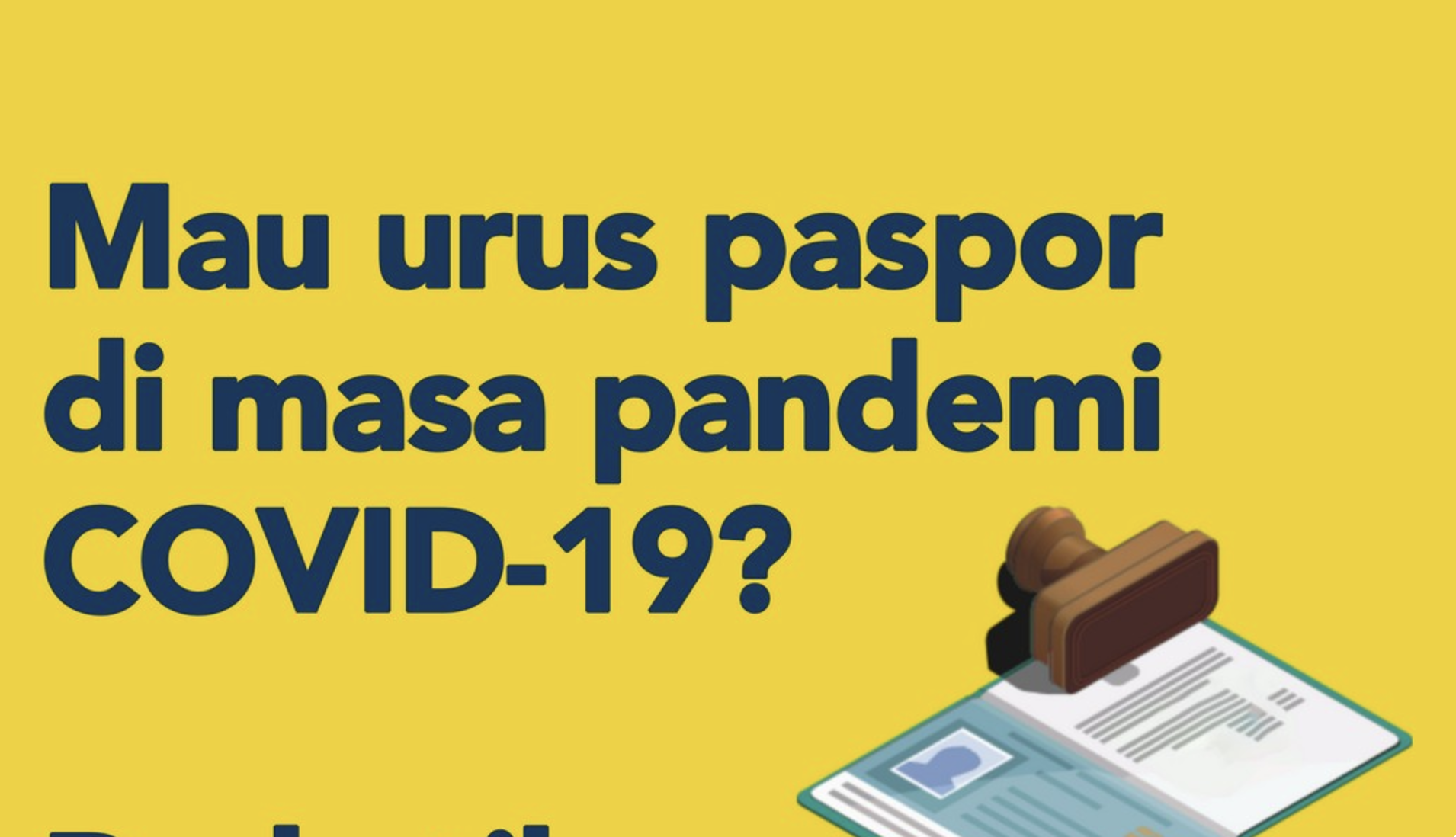 Selama Masa Pandemi, Ditjen Imigrasi Terbitkan Pembatasan Pelayanan Paspor