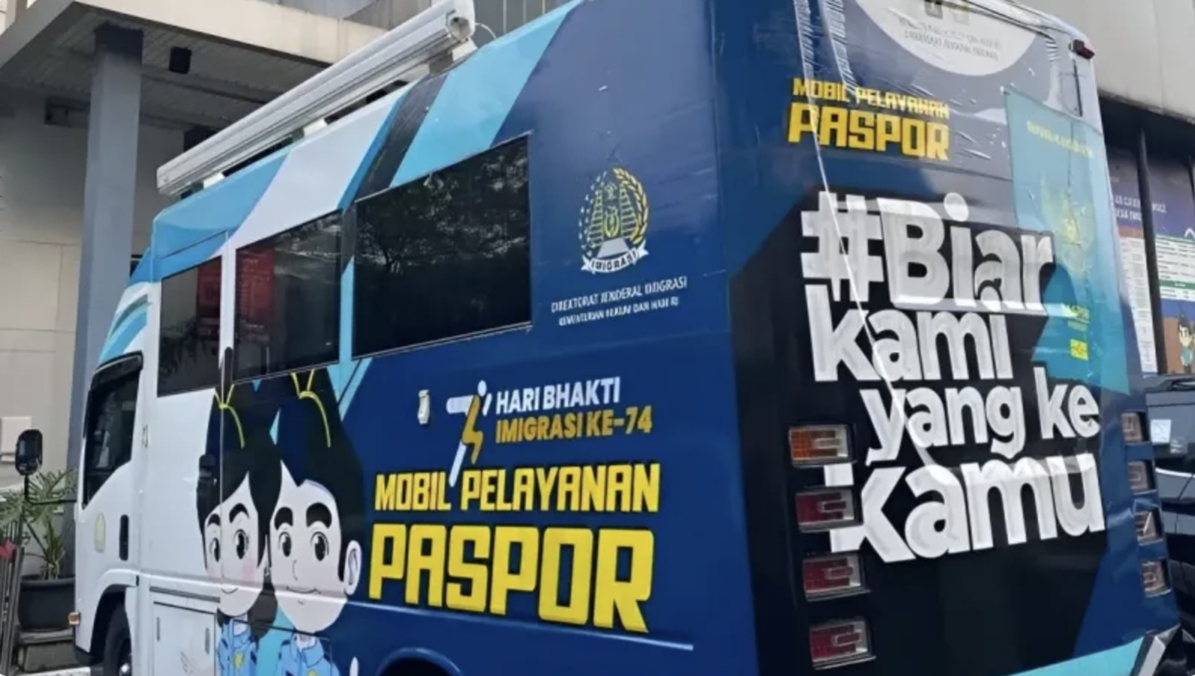 Mobil Pelayanan Keimigrasian Siap Sambangi Pemohon Paspor di Banten, Jawa Barat dan Jawa Tengah Hingga Akhir Tahun
